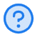 FAQ questionmark blue duotone